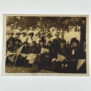 Harmon Percy Marble Menominee Photograph 1918 Women‎ Voters Antique Americana